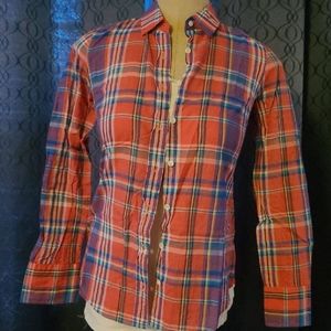 J Crew Perfect Button Up Shirt